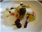 scallop with beetroot